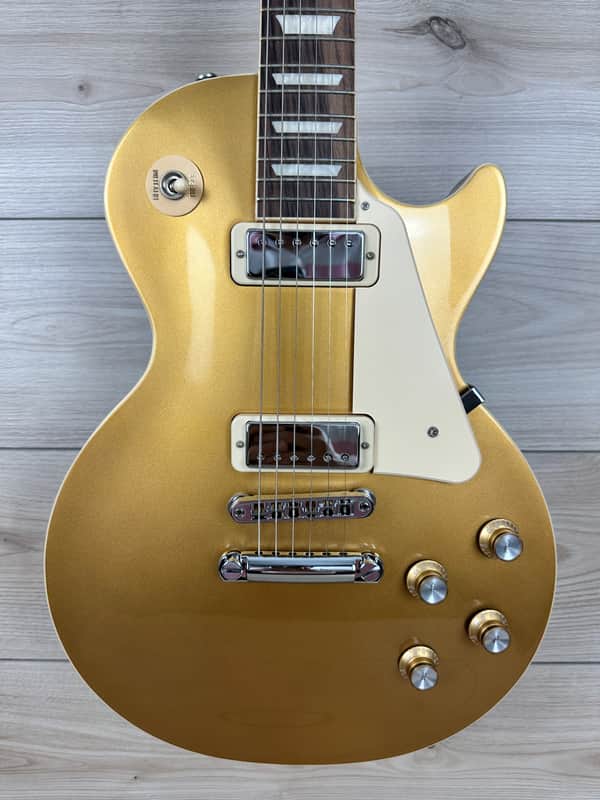Gibson Les Paul Deluxe 70s Electric Guitar - Goldtop image 1