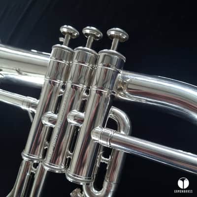 Couesnon Bb flugelhorn Made in France Giardinelli mouthpiece case GAMONBRASS image 7