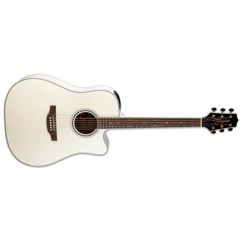 Takamine GD37CE-PW Acoustic-Electric Guitar Pearl White image 1