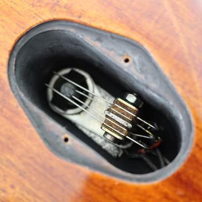 Late 70s Hagstrom Swede Patch 2000 Electric Guitar w/ Monophonic Synth Output Natural Mahogany Gloss image 13