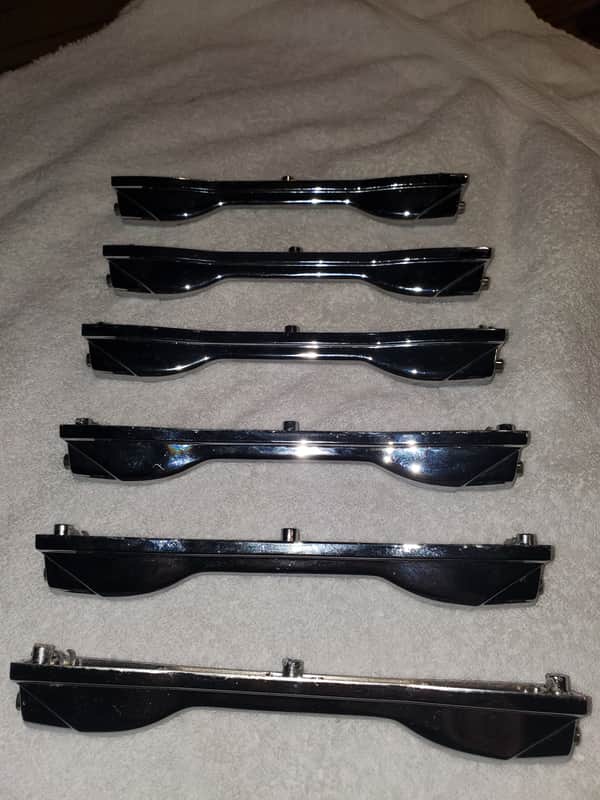 Yamaha Lugs Recording Six (6) TT-910RF 1989 - Chrome image 1
