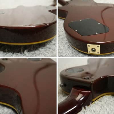 1990 made Greco EG-550 LP Standard   Old Cherry SB Bolt on Neck/Screamin Pickup Fujigen Factory Made in Japan image 22