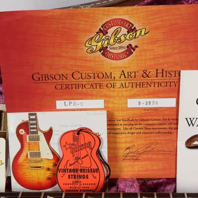 Gibson Les Paul R9 Custom Art Historic 1959 Reissue Electric Guitar image 14