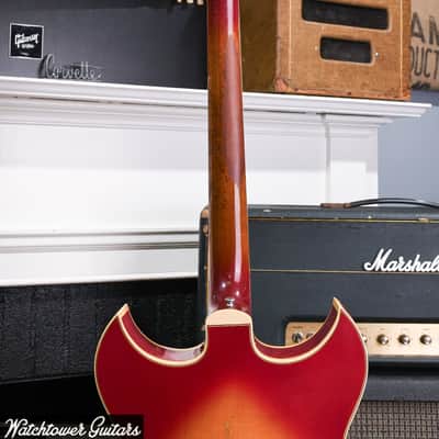 1967 Gibson Barney Kessel Regular Cherry Sunburst image 6