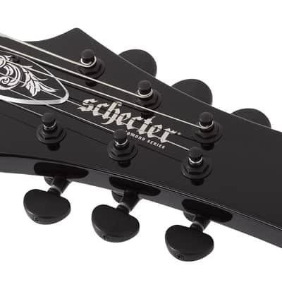 Schecter V-1 Przym Palladium Gloss Black image 15