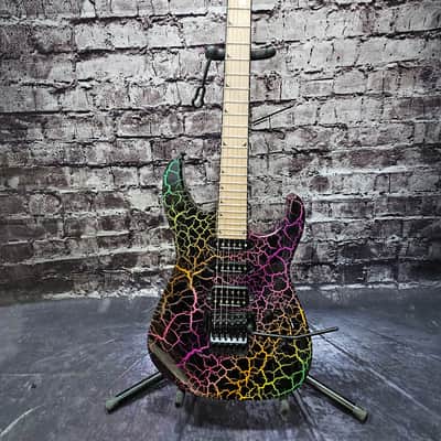 Jackson Pro Series SL3M Soloist With Ohsc! 2020 - Present - Rainbow Crackle image 5