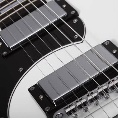 Schecter Stargazer-6 LH - Gloss White (686) image 7