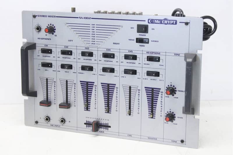 Mc CRYPT SA-100/2 Stereo Mixer image 1