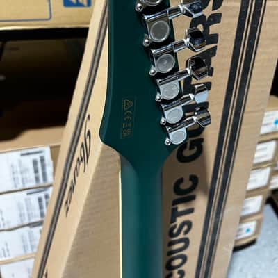 Ibanez Altstar ALT30 Acoustic-Electric Guitar - Jungle Green Metallic image 6