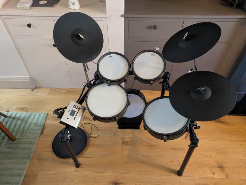 ATV aDrums EXS-5 Electronic Drum Set 2010s - Black image 1