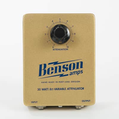 Benson Amps Nathan Junior Reverb Combo 5w W/ Attenuator 2020/NEW Black/Silver (Authorized Dealer) image 9