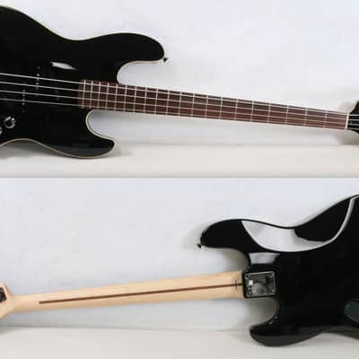 Fender Aerodyne Jazz Bass 2018 Made in Japan Black 4-String Electric Bass NICE! image 4