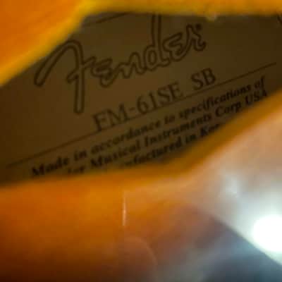 Fender FM-61SE mid-90s - Sunburst image 8