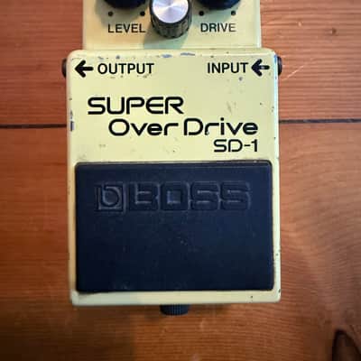 Boss SD-1 Super Overdrive 1981 - 1988 Made In Japan | Reverb