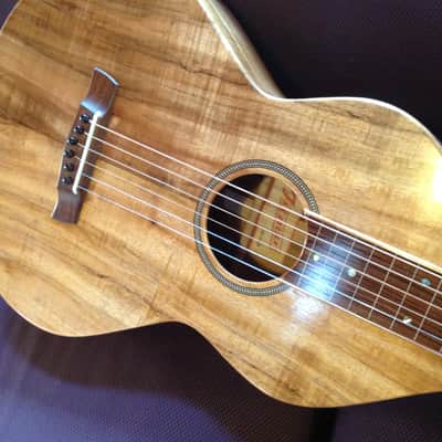 Iseman Weissenborn  2016 Natural,  all solid fallen and highly figured Koa image 8