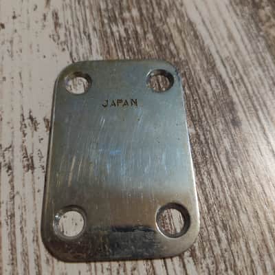 Matsumoku Japan Rectangle Style Bolt Plate (Ibanez, Greco Univox) image 1