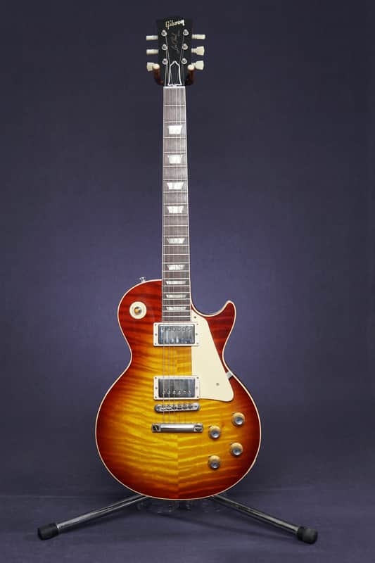 2022 Gibson Custom Shop '60 Les Paul Standard Reissue Cherry Sunburst VOS image 1