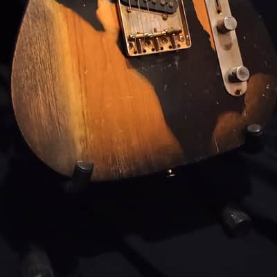 SOLD!!! Relic Telecaster Black Burst Tele image 1