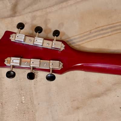 Gibson Les Paul Junior 1958 - Cherry Red - Refin image 10