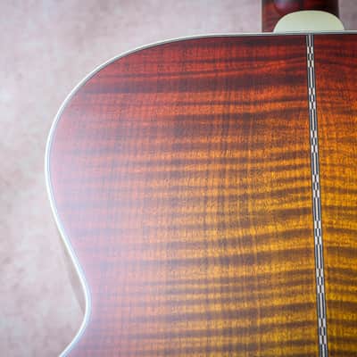 GIBSON USA Custom Shop SJ-200 5A Custom Select "Wildfire Burst + Ebony" (2025) image 18