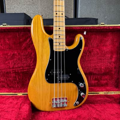 1978 Fender Precision Bass Natural Ash w/Hard Case image 1