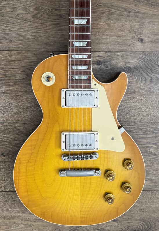 Gibson Custom Shop '58 Les Paul Standard Reissue Lemon Burst VOS R8 (2021) image 1