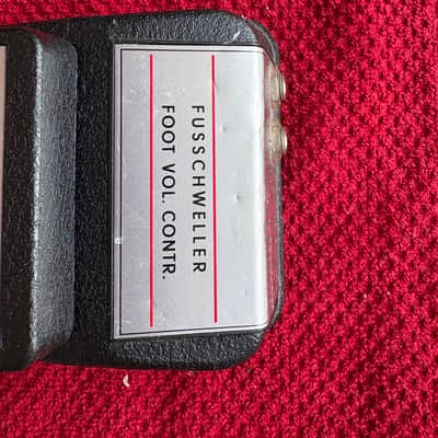Schaller Fusschweller Volume Pedal 1970s image 2