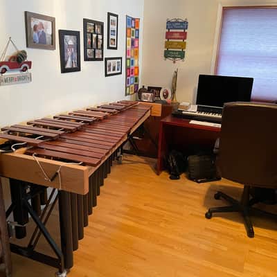 DeMorrow 4.3 Octave Rosewood Studio Marimba 2022 - Rosewood image 6
