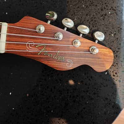 Fender Fullerton Telecaster Electric Ukulele. Limited Edition. All Ovangkol. image 8