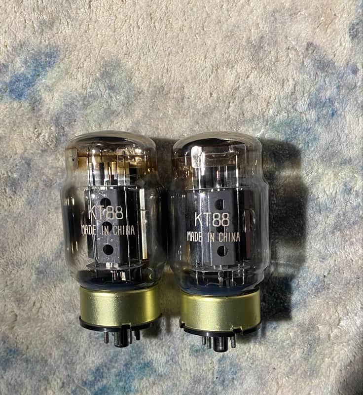 Generic KT88 China Matched Duet Pair KT-88 TESTED Chinese Replacement Power Tubes image 1