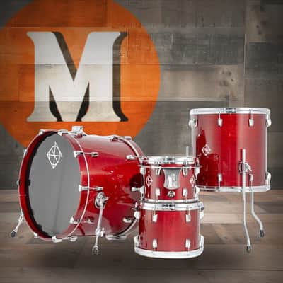 Dixon Artisan Maple 422 Shell Pack See Through Red (PODAN422-11-STR-CR) image 1