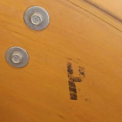 Slingerland 16x16"Chrome Over Wood Floor Tom Magnum Vintage 3ply Maple Drum 1970 image 10
