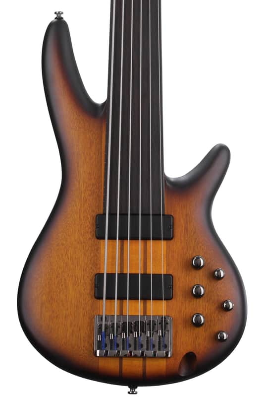 Ibanez SRF706 Bass Workshop Fretless Soundgear | Reverb