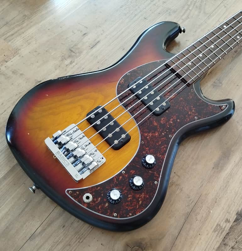 Gibson EB Bass 5-String 2013 - 2016 - Vintage Sunburst image 1