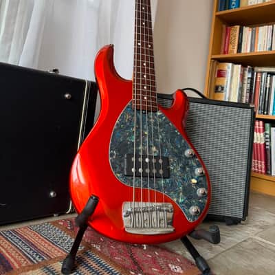 Ernie Ball Music Man StingRay 5 2004, Lava Pearl, Full Restoration, Nordstrand Pickup, Pro Set Up! image 1