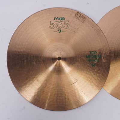 PAISTE | 505 | HI-HATS | MEDIUM | 18" image 10