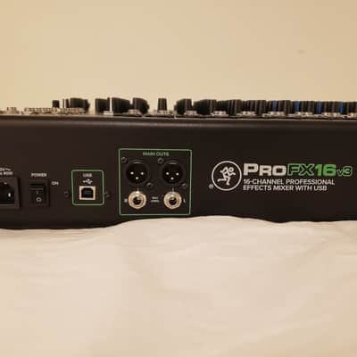 Mackie ProFX16v3 16-Channel Effects Mixer - Unused image 15