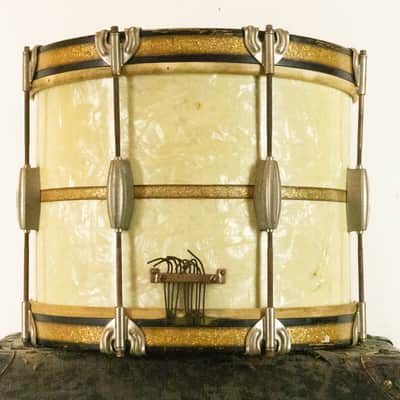 1940s Slingerland 10x14 Radio King Parade Drum image 5