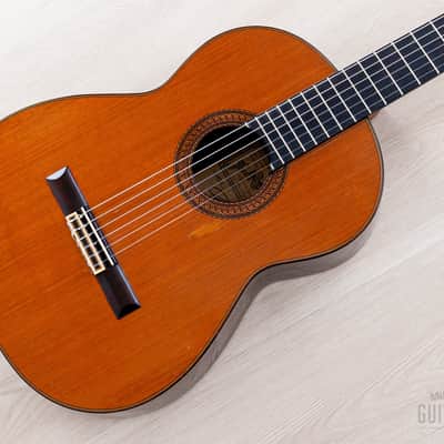 Immagine 1983 José Ramirez 1a Classical Nylon String Acoustic Guitar Cedar + Rosewood w/ Case - 1
