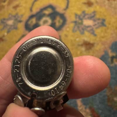 1964 Fender Stackpole Solid shaft 1 meg potentiometer Jazzmaster Jaguar image 2