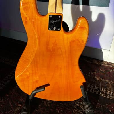 Fender Squier Vintage Modified '70s Jazz Bass LEFTHAND - Natural image 6