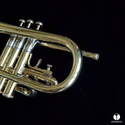 F.E. Olds & Son Super Recording Los Angeles offset valves cornet gamonbrass image 18