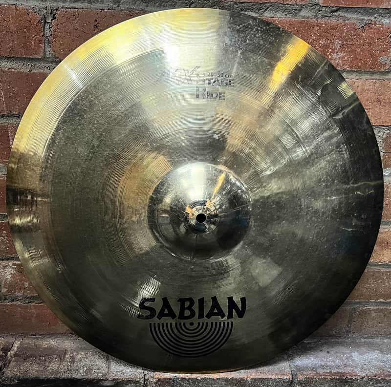 Sabian 20" AAX Stage Ride Cymbal 1993 - 2001 - Brilliant image 1
