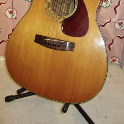 Yamaha FG-200 Jumbo Dreadnought Natural | Reverb