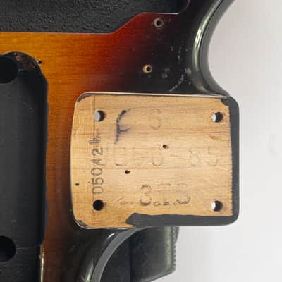 Fender Japan JG66-85 Jaguar Body – 1966 Reissue – 3-Tone Sunburst (Blank) image 3