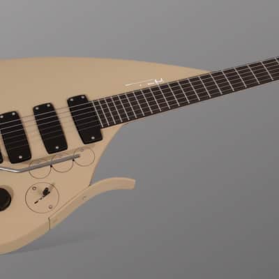 Teuffel Tesla Trem - “Sand” w/ Ebony accents, Birdseye Maple Neck & RWB Trem. NEW (Authorized Dealer) *Video Added* image 7