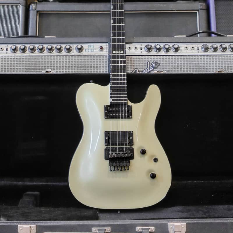 1987-1988 ESP Strandard Eclipse Custom Pearl White