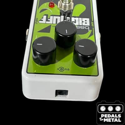Electro-Harmonix Nano Bass Big Muff Pi Distortion / Sustainer 2014 - Present - Green / Black - X16991 image 2