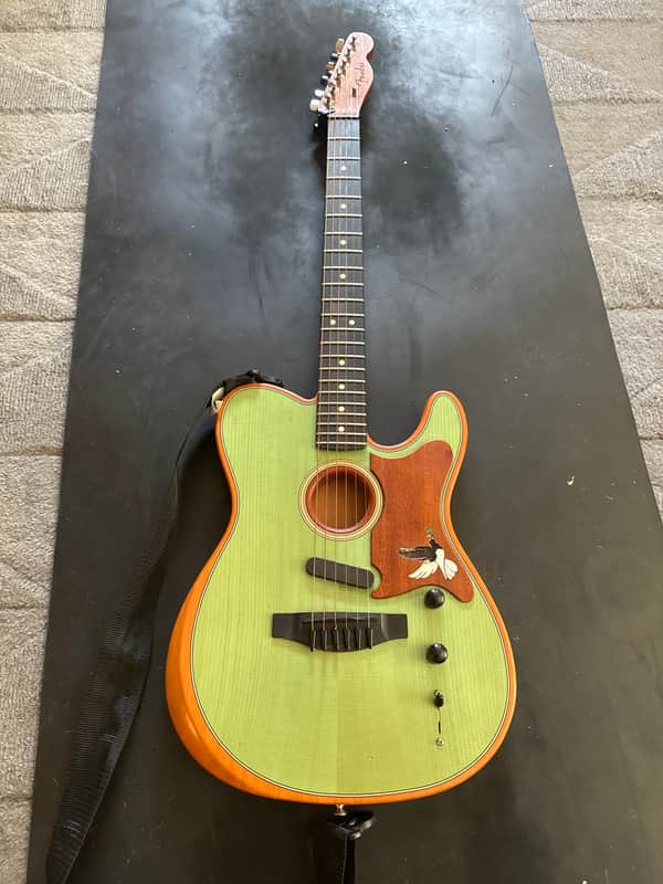 Fender American Acoustasonic Telecaster 2019 - 2020 - Surf Green