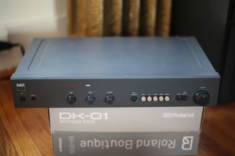 Vintage NAD 1000 Monitor Series Stereo Preamplifier Audiophile Preamp